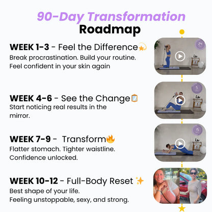 Portable Pilates Reformer + 90 Day Bootcamp